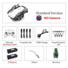 Load image into Gallery viewer, Foldable Mini Drone With RC Quadrocopter With Camera HD Quad-Counter With High Hold RC Helicopter VS E61 HS210 LF606 S9HW E016H