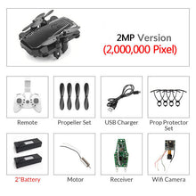 Load image into Gallery viewer, Foldable Mini Drone With RC Quadrocopter With Camera HD Quad-Counter With High Hold RC Helicopter VS E61 HS210 LF606 S9HW E016H
